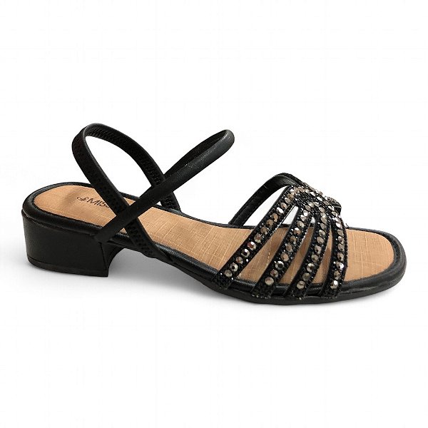 Sandália Feminina Mississipi - MB992 - Preto