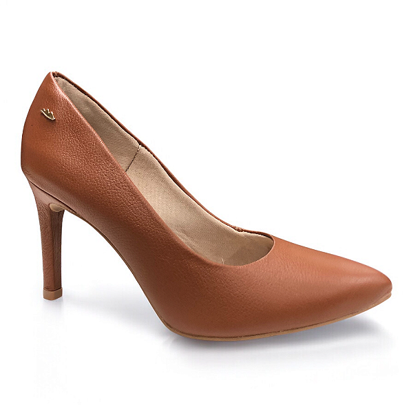 Sapato Feminino Dakota Scarpin Couro - G5051 - Marrom
