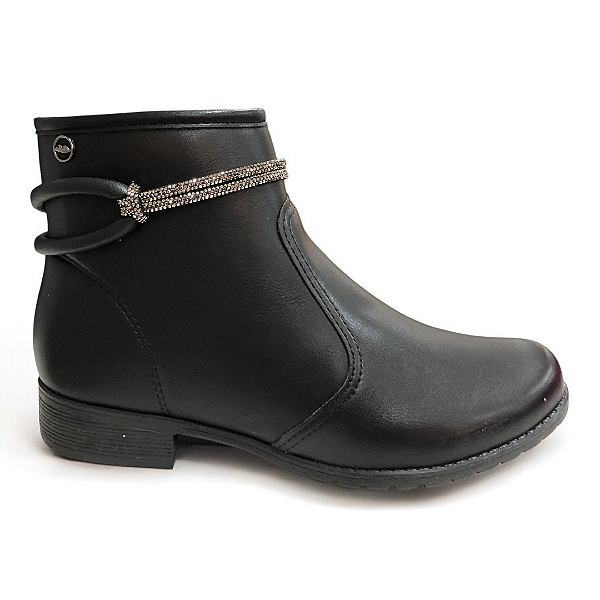Bota Feminina Dakota Cano Baixo - DA925 - Preto