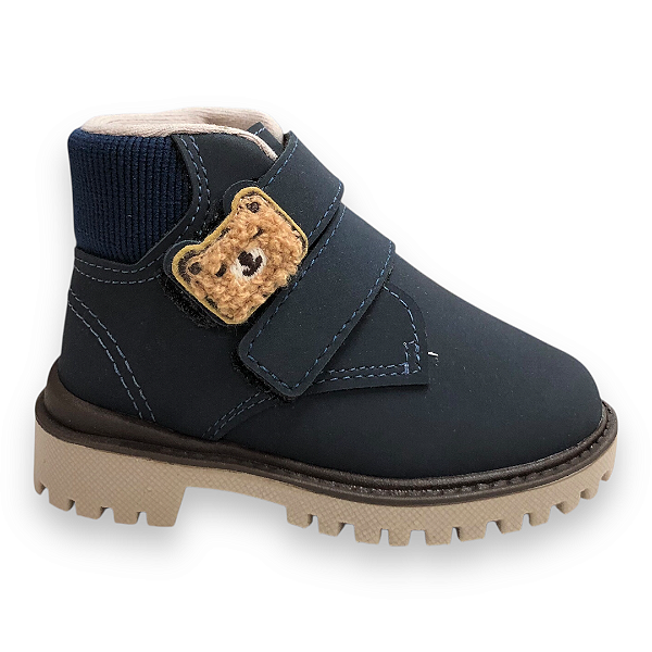 Bota Menino Infantil Molekinho - 2144.234 - Marinho