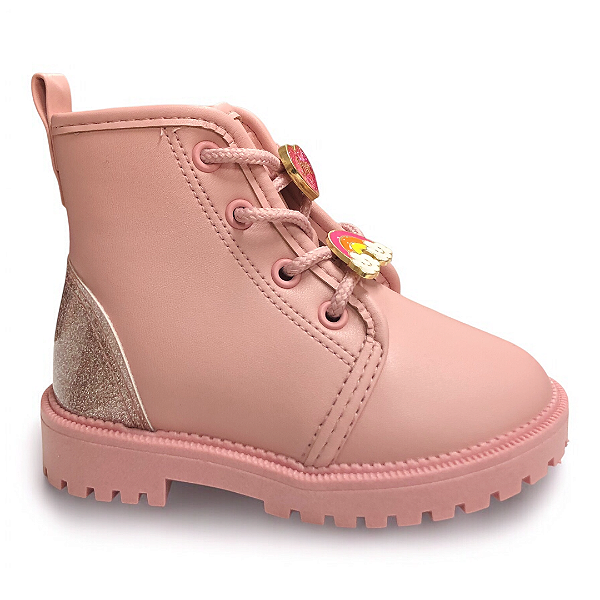 Bota Menina Infantil Molekinha - 2126.529 - Rosa