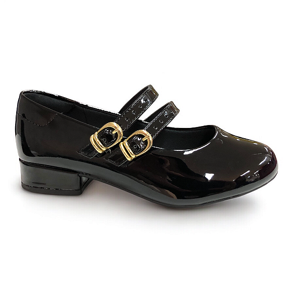 Sapato Menina Infantil Molekinha - 2528.123 - Preto