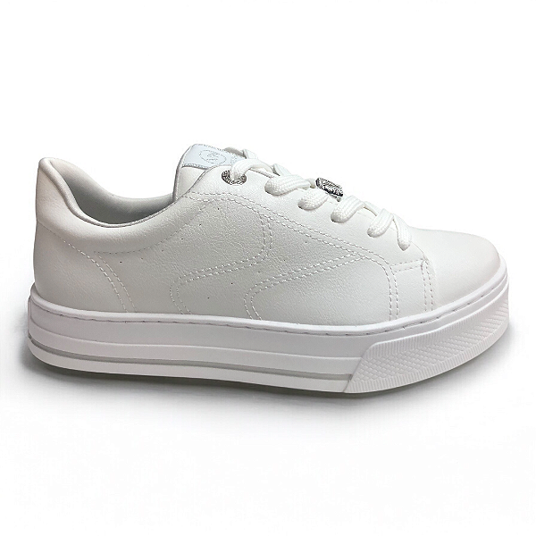 Tênis Feminino Via Marte Casual - 027-023-02 - Branco
