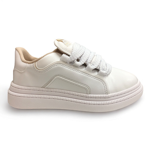 Tênis Feminino Moleca Casual - 5816.105 - Branco