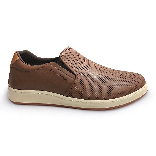 Sapatênis Masculino Freeway Couro - COOPER02-4181 - Marrom
