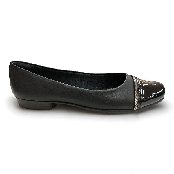 Sapatilha Feminina Piccadilly - 250244-2 - Preto