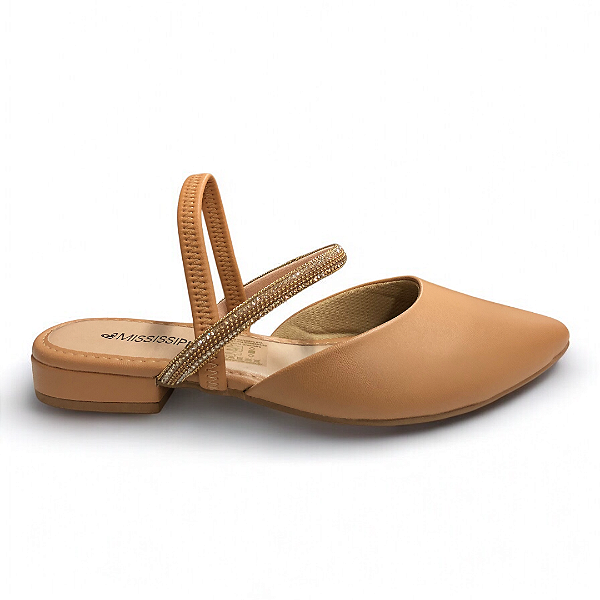 Sapato Feminino Mississipi Slingback - MB553 - Marrom
