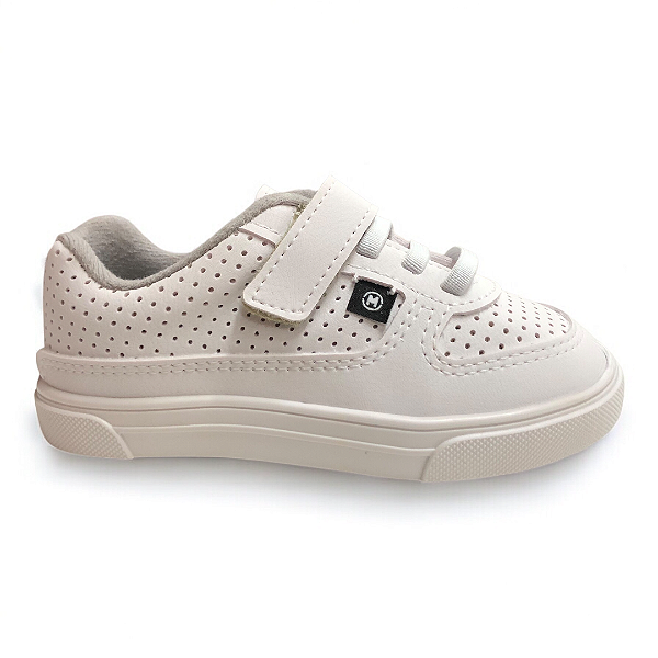 Tênis Menino Infantil Molekinho - 2133.182 - Branco