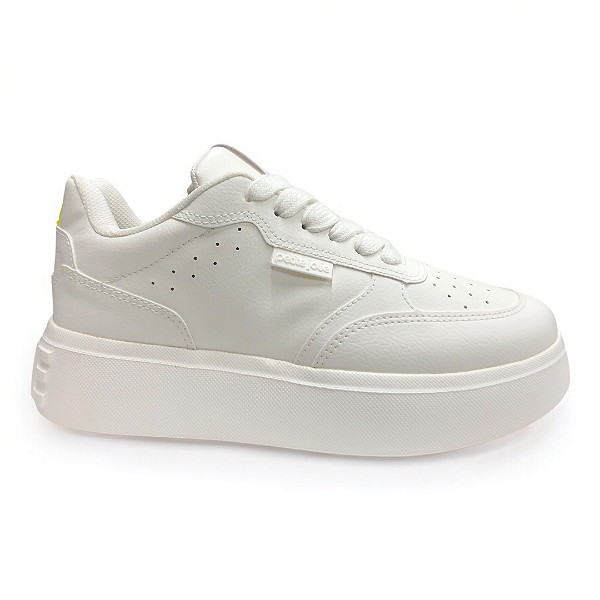 Tênis Feminino Petite Jolie Casual Start - PJ7537-00006 - Branco