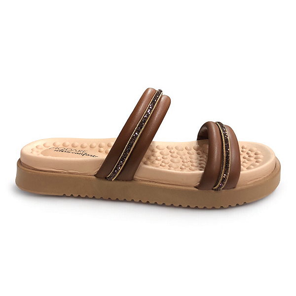 Chinelo Feminino Modare Papete - 7178.118 - Marrom