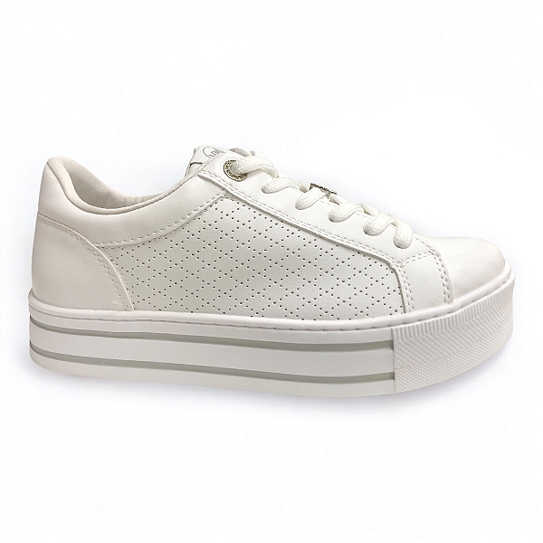 Tênis Feminino Via Marte Casual - 010-013-01 - Branco