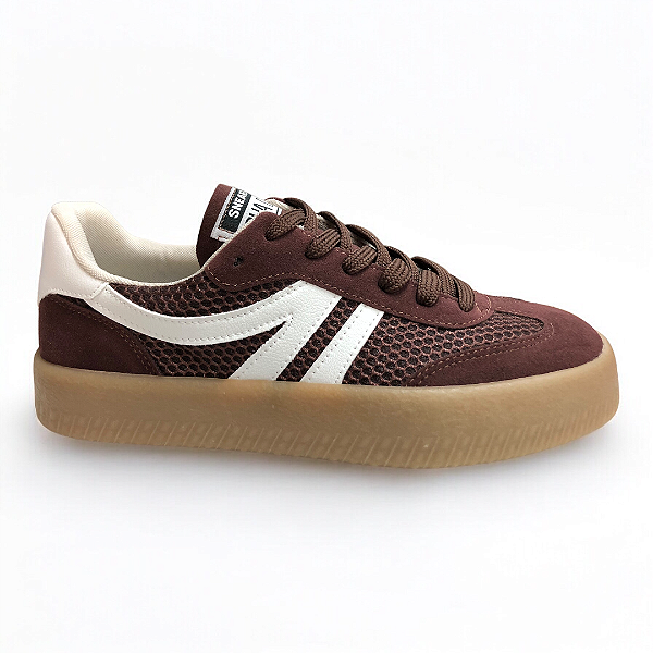 Tênis Feminino Sua Cia Casual - 8361.16061T - Marrom
