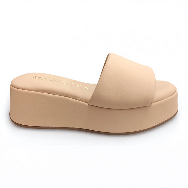 Tamanco Feminino Mariotta - 20545-13 - Bege