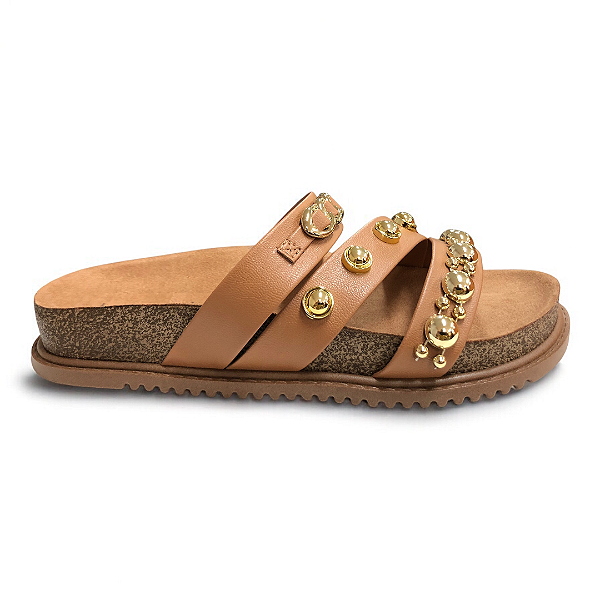 Chinelo Feminino Beira Rio Birken - 8523.117 - Camel
