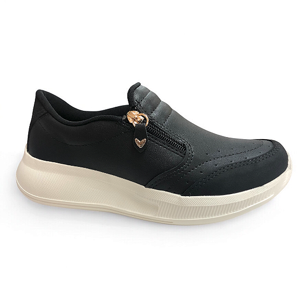 Tênis Feminino Mississipi Casual - MF603 - Preto