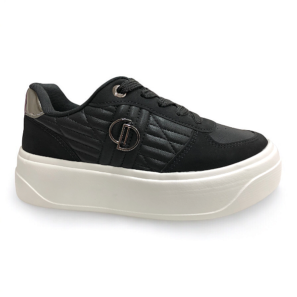 Tênis Feminino Dakota Casual - D0982 - Preto