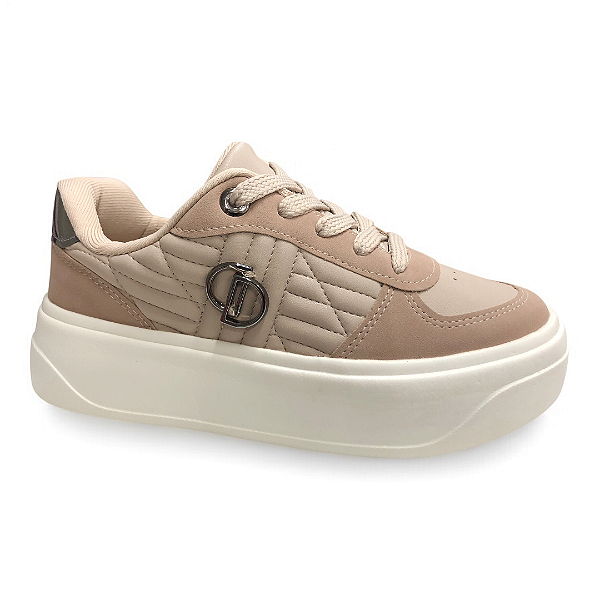 Tênis Feminino Dakota Casual - D0982 - Nude