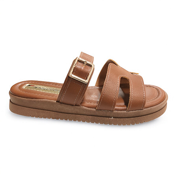 Chinelo Feminino Mississipi Papete - MF114 - Marrom
