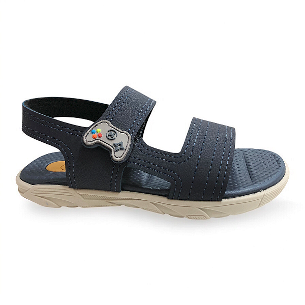 Sandália Infantil Menino Molekinho Papete - 2135.662 - Marinho