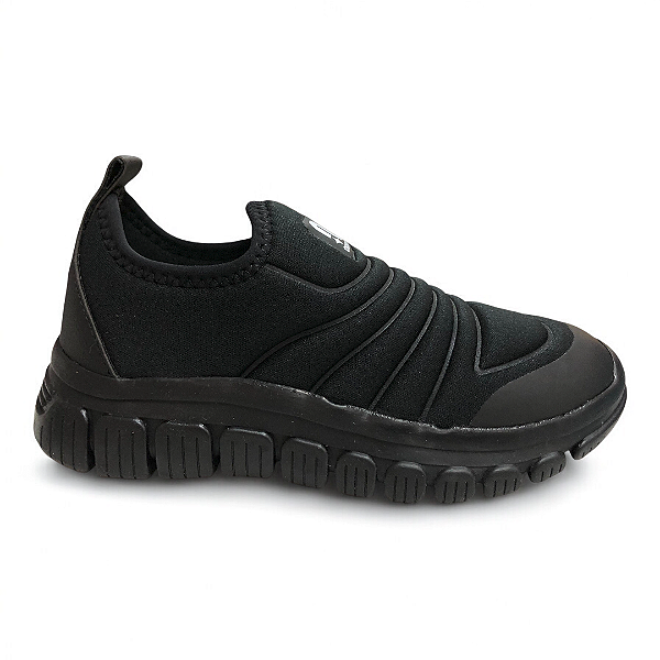 Tênis Infantil Unissex Novopé Calce Fácil - 99001204-1114 - Preto