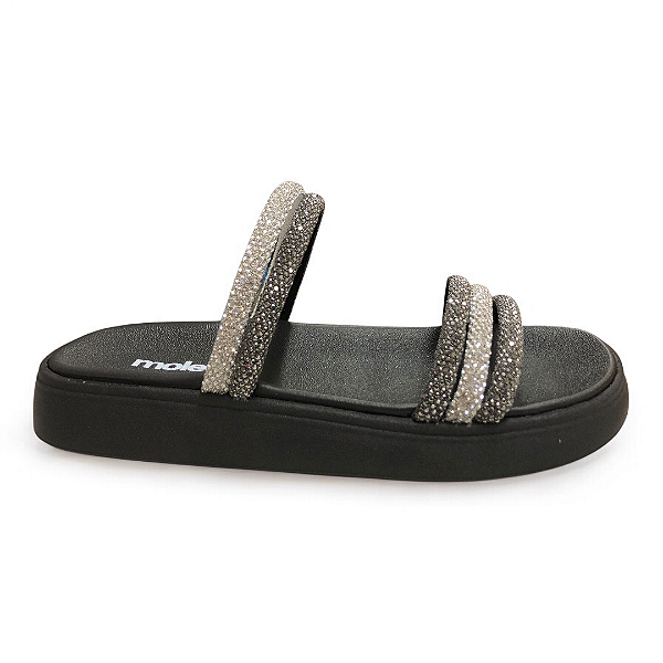 Chinelo Feminino Moleca Papete - 5469.135 - Preto
