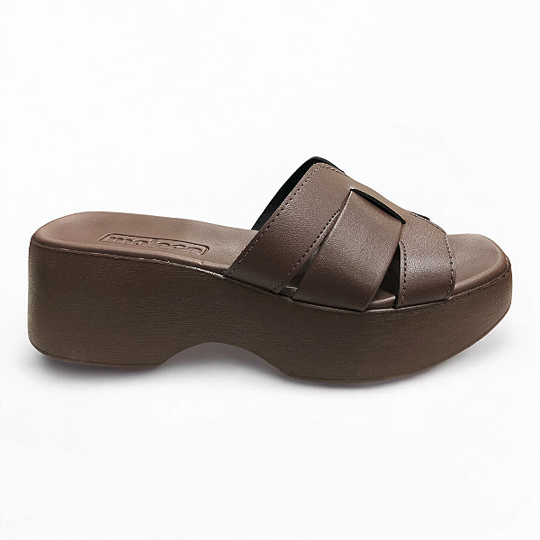 Tamanco Feminino Moleca - 5503.119 - Marrom