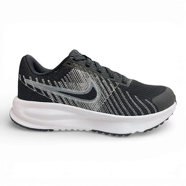Tênis Unissex Nike Run Defy - HM9593-002 - Preto-Branco-Cinza