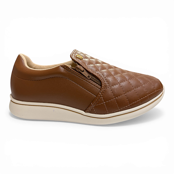 Tênis Feminino Modare Casual Slip On - 7358.224 - Marrom