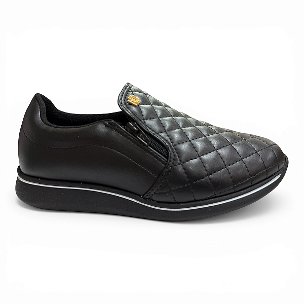 Tênis Feminino Modare Casual Slip On - 7358.224 - Preto