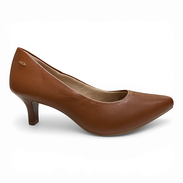 Sapato Feminino Dakota Scarpin Couro - G9381 - Marrom