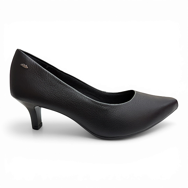 Sapato Feminino Dakota Scarpin Couro - G9381 - Preto