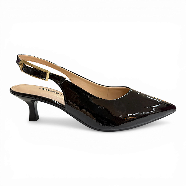 Sapato Feminino Dakota Slingback - D0092 - Preto