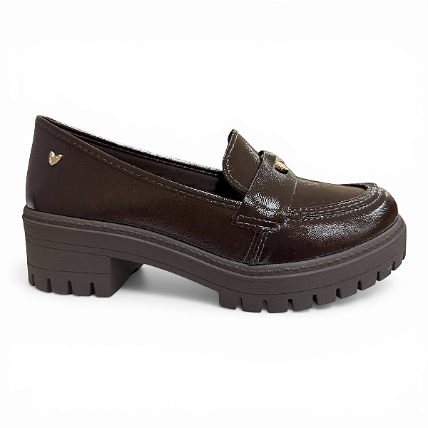 Sapato Feminino Mississipi Loafer - J0854 - Marrom