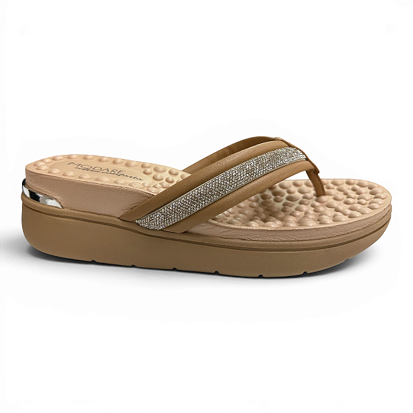 Chinelo Feminino Modare Ultraconforto - 7151.134 - Marrom