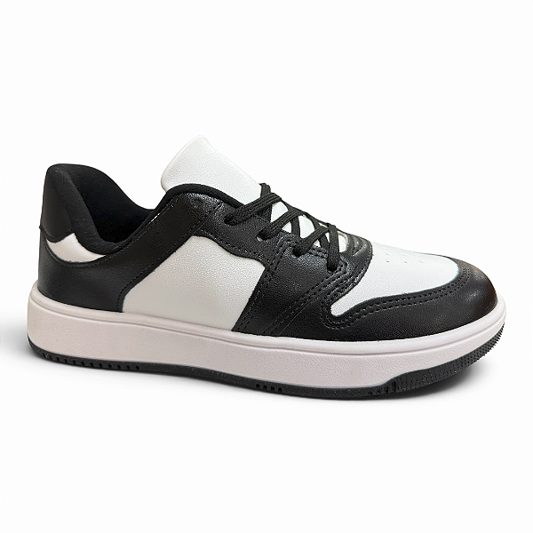 Tênis Feminino Beira Rio Casual - 4343.201 - Branco-Preto