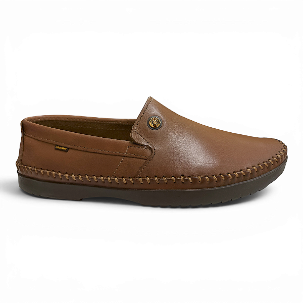 Sapatilha Masculina Freeway Couro - LOGANX-1 - Marrom