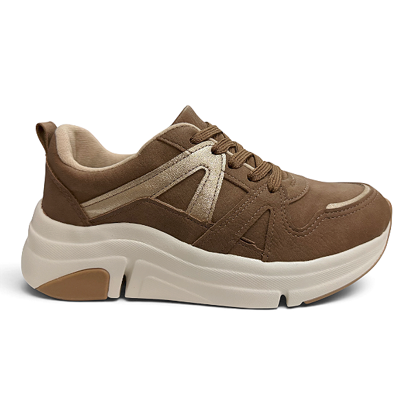 Tênis Feminino Modare Casual Ultraconforto - 7401.102 - Marrom