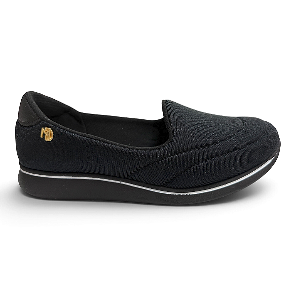 Tênis Feminino Modare Casual Slip On - 7358.222 - Preto