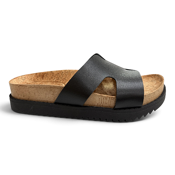Chinelo Feminino Moleca Birken - 5500.300 - Preto