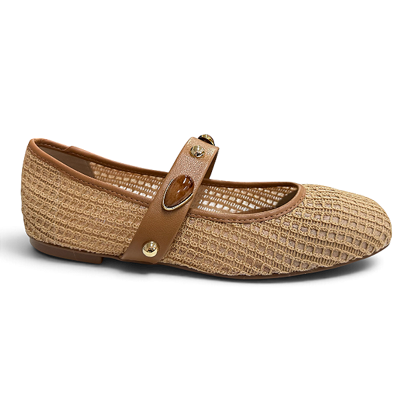 Sapatilha Feminina Moleca - 5829.116 - Camel