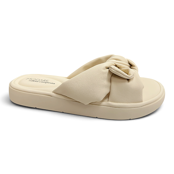 Chinelo Feminino Modare Papete - 7208.101 - Creme