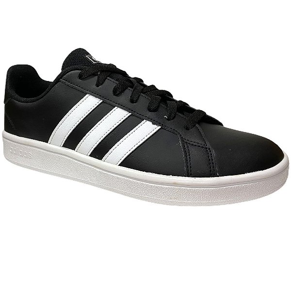 Tênis Masculino Adidas Grand Court Base - EE7900 - Preto