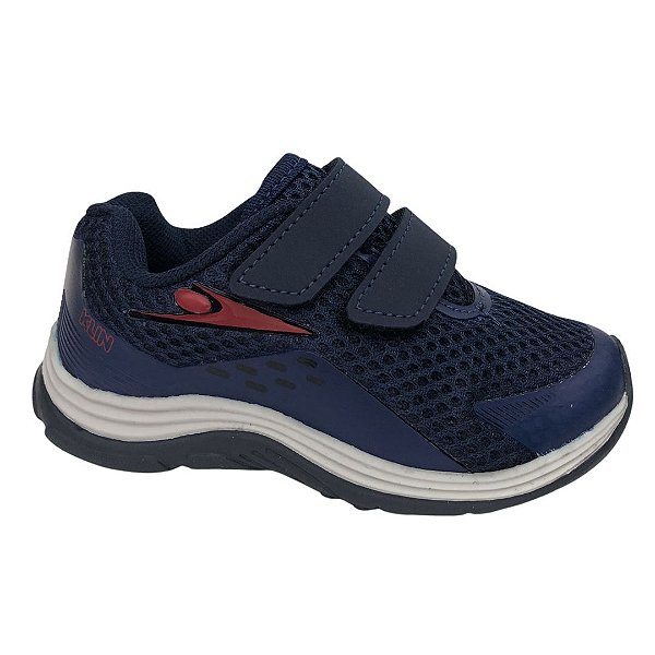 Tênis Infantil Menino Klin Baby Sport  - 199068000-001099- Marinho-Vermelho