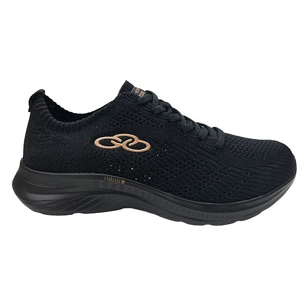 Tênis Feminino Olympikus 130g Ultraleve - 749 - Preto