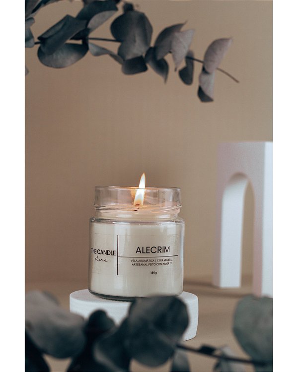 Vela Alecrim 180g - The Candle