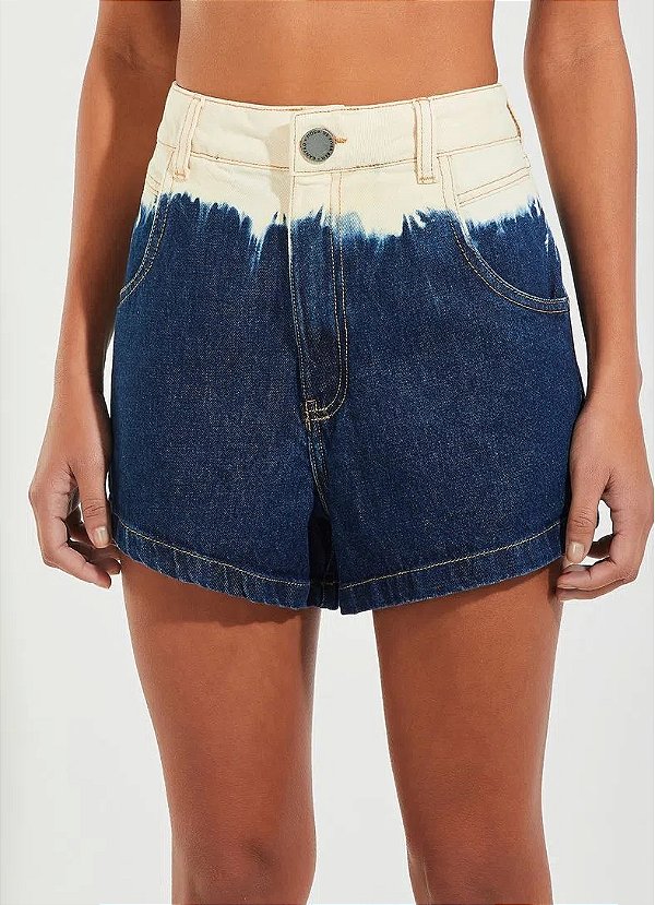 SHORT JEANS DIP DYE - CANTAO