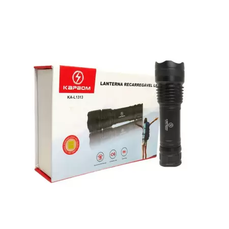 Lanterna Led Recarregável Kapbom KA-L1312