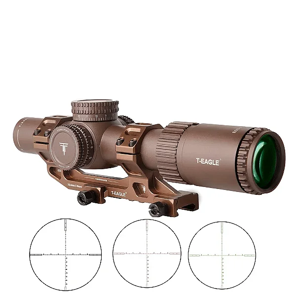 LUNETA T EAGLE EOS 1.2-6X24 IR TAN T-EAGLE SFP