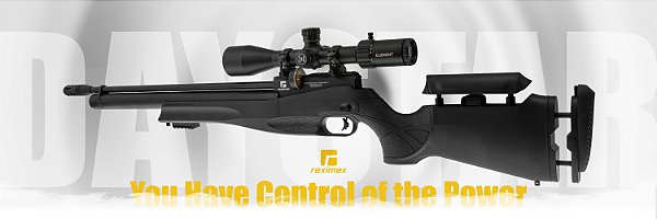 Carabina PCP Reximex Daystar S 5,5mm + Luneta T-Eagle SK 5-25X50