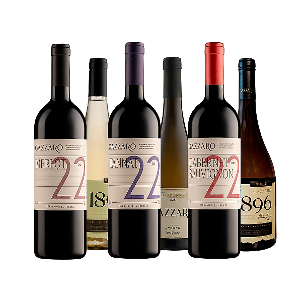 Combo Vinhos Tintos + Brancos